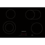 Respekta ASET9007700, Backofen-Set schwarz