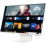 SAMSUNG Smart Monitor M80C S32CM801UU, LED-Monitor 80 cm (32 Zoll), weiß, UltraHD/4K, VA, WLAN, Bluetooth