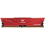 Team Group DIMM 8 GB DDR4-3600, Arbeitsspeicher rot, TLZRD48G3600HC18J01, VULCAN Z