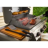 Weber Premium Grillbesteck, 3-teilig edelstahl/schwarz, Wender, Grillzange und Pinsel