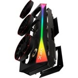 XFX Radeon RX 9070 XT OC Mercury RGB Magnetic Air, Grafikkarte schwarz, RDNA4, GDDR6, 3x DisplayPort, 1x HDMI 2.1