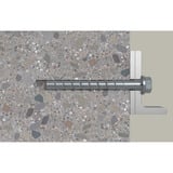 fischer Betonschraube UltraCut FBS II 8x70 20/5/- Sechskant mit U-Scheibe TX 50 Stück, verzinkt