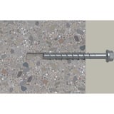 fischer Betonschraube UltraCut FBS II 8x70 20/5/- Sechskant mit U-Scheibe TX 50 Stück, verzinkt