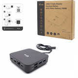 i-tec USB-C Triple Display Docking Station, Dockingstation USB-C, HDMI, DP, PD