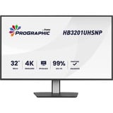 iiyama ProGraphic HB3201UHSNP-B1, LED-Monitor 80 cm (31.5 Zoll), schwarz (matt), UltraHD/4K, IPS, HDMI, DP, USB-C, USB-Hub