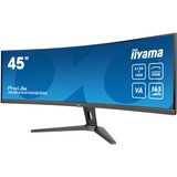 iiyama ProLite XCB4594DQSN-B1, Gaming-Monitor 113 cm (44 Zoll), schwarz (matt), DQHD, VA, Curved, 165Hz Panel