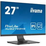 iiyama XUB2793HS-B4, LED-Monitor 69 cm(27 Zoll), schwarz, FullHD, 75 Hz, IPS, HDMI