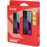 ADATA DIMM 32 GB DDR5-6400 (2x 16 GB) Dual-Kit, Arbeitsspeicher schwarz, AX5U6400C3216G-DCNKRBK, XPG NOVAKEY RGB Black, INTEL XMP, AMD EXPO