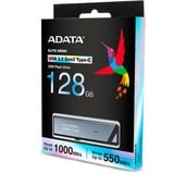ADATA UE800 128 GB, USB-Stick aluminium (gebürstet), USB-C 3.2 (10 Gbit/s)