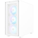 ASUS A21 PLUS TG ARGB , Tower-Gehäuse weiß, Tempered Glass