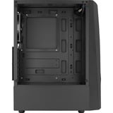 Aerocool Wave-G-BK-v1, Tower-Gehäuse schwarz, Tempered Glass