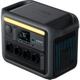 Anker SOLIX Tragbare Powerstation C1000X, PowerHouse 1.056Wh grau/schwarz, 1.800 Watt, 2.400 Watt SurgePad, PD