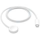 Apple Watch magnetisches Schnellladegerät auf USB‑C Kabel weiß, 1 Meter