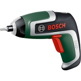Bosch Heimwerken & Garten Akkuschrauber IXO 7 Bit-Set 3,6Volt grün/schwarz, Li-Ionen Akku 2,0Ah, 32-teiliges Schrauberbit-Set