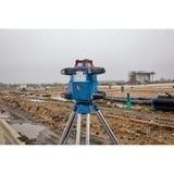 Bosch Professional Akku-Rotationslaser GRL 600 CHV Professional, 18Volt, mit Halterung blau, Akku ProCORE18V 4,0Ah, Koffer, rote Laserlinie