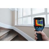 Bosch Professional Akku-Wärmebildkamera GTC 400 C Professional, 12Volt, Thermodetektor blau/schwarz, Li-Ionen-Akku 2,0Ah, L-BOXX