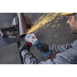 Bosch Professional Akku-Winkelschleifer GWS 18V-11PS Professional solo, 18Volt blau/schwarz, ohne Akku und Ladegerät, Zusatzhandgriff, in L-BOXX