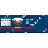Bosch Professional Expert C470 Schleifblatt, Ø 150mm, K150 Multilochung 50 Stück, für Exzenterschleifer