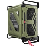 Corsair WARTHOG RS Airflow, Tower-Gehäuse olivgrün, Tempered Glass