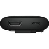 Dell Pro 4-in-1 USB-C Travel Dock DA225, Dockingstation grau