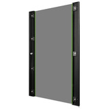 Digitus Glas-Fronttür für 19" 20HE Wandgehäuse Unique Serie, Frontpanel schwarz, 20 Höheneinheiten
