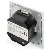 Digitus Steckdose mit USB A und USB-C Ports, Unterputz-Montage weiß, 2x USB-A, 1x USB-C, 3,1A