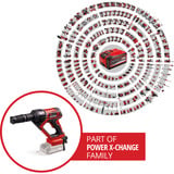 EINHELL Power X-Change Akku-Druckreinigerpistole HYPRESSO 18/24-1, 18Volt rot/schwarz, ohne Akku und Ladegerät