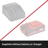 EINHELL Power X-Change Akku-Druckreinigerpistole HYPRESSO 18/24-1, 18Volt rot/schwarz, ohne Akku und Ladegerät