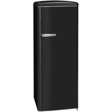 Exquisit RKS325-V-H-160F, Vollraumkühlschrank schwarz (matt)