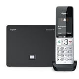 Gigaset BasicLine IP + COMFORT 500HX Silber-schwarz, Set schwarz