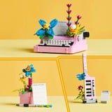 LEGO 31169 Creator 3-in-1 Schreibmaschine mit Blumen, Konstruktionsspielzeug 
