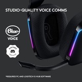 Logitech Gaming G733 LIGHTSPEED, Gaming-Headset schwarz
