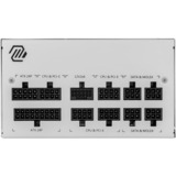 MSI MAG A850GL PCIE5 WHITE, PC-Netzteil weiß, 1x 12VHPWR, 4x PCIe, Kabelmanagement, 850 Watt