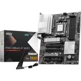 MSI PRO B840M-P WIFI6E, Mainboard schwarz/silber