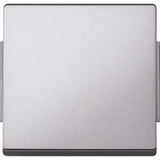 Merten Wippe einteilige für Wechselschalter, Kreuzschalter und Taster, mit Zwischenplatte aluminium, Retail