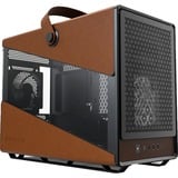 Montech Heritage 30 Pro , Tower-Gehäuse schwarz/braun, Tempered Glass