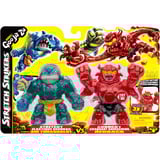 Moose Toys Heroes of Goo Jit Zu - Stretch Strikers S11 Vs Pack Sir Thrashalot Vs Barbarian Redback, Spielfigur 