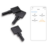 Netatmo Smart Key, Schlüssel dunkelgrau, 3er-Set