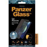 PanzerGlass Privacy, Schutzfolie schwarz, iPhone 12 mini