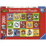 Ravensburger Puzzle Nintendo Super Mario - Charakter-Kollektion 200 Teile