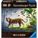 Ravensburger Wooden Puzzle Tiger im Dschungel 505 Teile