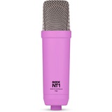 Rode Microphones NT1 Signature +XLR-Kabel+Desktop Studio Arm , Mikrofon lila, Bundle