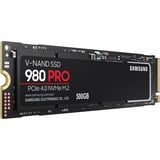 SAMSUNG 980 PRO 500 GB, SSD PCIe 4.0 x4, NVMe 1.3c, M.2 2280, intern