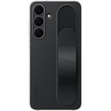 SAMSUNG Standing Grip Case, Handyhülle schwarz, Samsung Galaxy S25 FE
