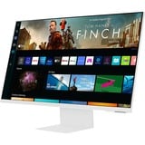 Samsung Smart Monitor M8 S32BM801UU, LED-Monitor 80 cm (32 Zoll), weiß, UltraHD/4K, WLAN, USB-C