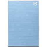 Seagate One Touch mit Kennwort 4 TB, Externe Festplatte hellblau, Micro-USB-B 3.2 Gen 1 (5 Gbit/s)