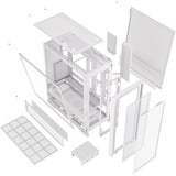 Silentware Air 2000 ARGB , Tower-Gehäuse weiß, Inkl. 7 Lüfter
