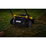 Stanley V 20 Akku-Vertikutierer 36 Volt (2x18V) schwarz/gelb, 2x Li-Ionen Akku 4,0Ah