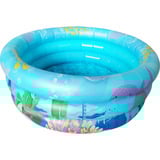 VEDES Babyplanschbecken mit aufblasbarem Boden, 70 cm Durchmesser, Badespielzeug 