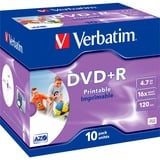 Verbatim DVD+R 4,7 GB, DVD-Rohlinge 16fach, 10 Stück